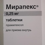 Таблетки Мирапекс фото 1 