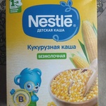 Nestle безмолочная кукурузная каша фото 1 