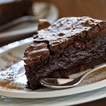 Шоколадное пироженое без муки фото 1 