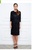 Платье Faberlic Платье с рукавом 3/4 для женщины, цвет черный