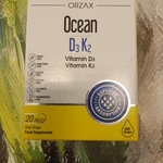 Orzax Ocean Витамин D3 и K2 в каплях фото 3 