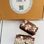 Пирожные без сахара и глютена M&N шоколад-орех фото 1 