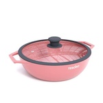 Жаровня Tesoro Florense Induction total pink