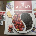Чай черный Akbar "Яблоко и Шиповник" 100 конв фото 2 
