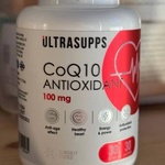 Ultrasupps CoQ10 Antioxidant 100mg 30 softgels фото 1 