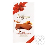 Шоколад молочный Belgian Milk with salted caramel