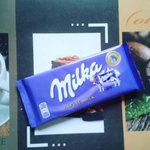 Шоколадная плитка Milka (Милка) , молочный с цельн фото 1 