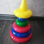 Развивающая игрушка  «Пирамидка-малышок» Полесье фото 4 