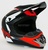 Мотоцикл Motax Шлем кроссовый матово-черный-красный