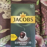 Кофе в капсулах Jacobs Espresso 10 Intenso фото 1 