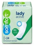 Прокладки урологические Somfort Lady Active Normal