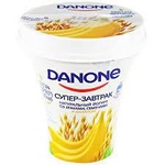 Йогурт Danone Супер-завтрак злакаи, семена и банан