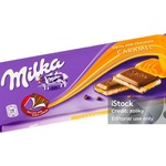 Молочный шоколад Milka Toffee Ganznuss фото 1 