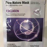 Тканевая маска для лица Anskin Secriss Pure Nature Mask Collagen фото 1 