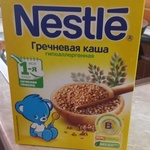 Гречневая каша Nestle безмолочная низкоалергенная фото 1 