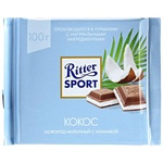 Шоколад "Ritter Sport", с кокосовой начинкой