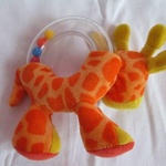 Мягкая игрушка-погремушка «Жираф» Playgro фото 1 
