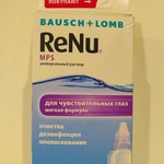 Раствор для линз RENU MPS Bausch + Lomb фото 1 
