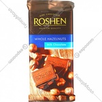 Молочный шоколад ROSHEN С целыми лесными орехами