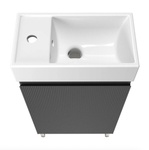 Тумба с раковиной и ножками Wellsee 221802004