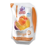 Питьевой йогурт «Персик-маракуйя» Бабушкина крынка