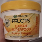 Маска для волос Garnier Fructis Банан Superfood фото 1 