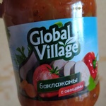 Globai Village Баклажаны с овощами 510гр фото 3 