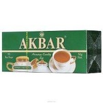 Чай Акбар зеленый 25 пак.