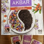 Чай черный Akbar "Чабрец и Облепиха" 100 конвертов фото 2 