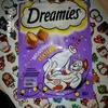 Лакомство "Dreamies" для взрослых кошек с добавлен