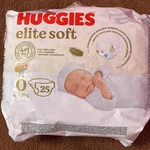 Huggies elite soft 0+ фото 4 