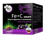 Фруктовые пастилки Smart Fruits Fe+C Smart
