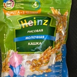 Рисовая молочная каша Heinz фото 2 
