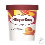 Мороженое Haagen Dazs манго и малина