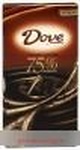 Шоколад Dove горький 75% какао 90г