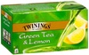 Чай Twinings Green Tea and Lemon 25 пакетика по 2