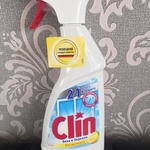 Средство для очистки стекол Clin 2 в 1 фото 2 