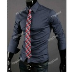 Shirt Upper Garment for Men Male NMS-105671 фото 2 