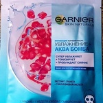 Тканевая маска Garnier Увлажнение+Аква бомба фото 2 