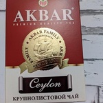 Чай Akbar Ceylon черный крупнолистовой (медаль) фото 2 