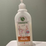 Жидкое мыло Synergetic Миндальное молочко фото 2 