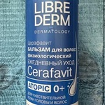 Бальзам Церафавит Либридерм для волос и кожи головы физиологический с церамидами и пребиотиком фото 2 