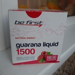 Be First Guarana (гуарана) Liquid 1500 20 ампул фото 1 