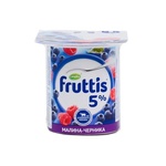 Йогурт Campina Fruttis "Сливочное лакомство"малина