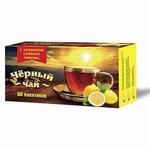 Чай ООО Императорский чай Черный с ароматом лимона