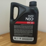 Моторное масло MZD 0W-20 фото 1 