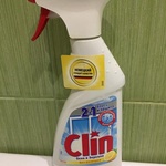 Средство для мытья окон и зеркал Clin фото 1 
