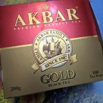 Чай черный Akbar Gold "Красно-золотой", 100 пак фото 2 