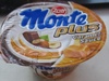 Десерт Zott Monte plus caramel sauce