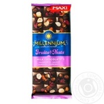 Шоколад Millennium Fruits&Nuts миндаль, орех, изюм